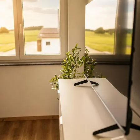 Moderne Bauernhof Mitten In Der